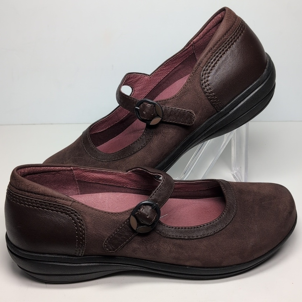 Dansko Misty Nappa MaryJane wedge shoes women's size 8.5 - 9 EU 39 - Picture 6 of 16